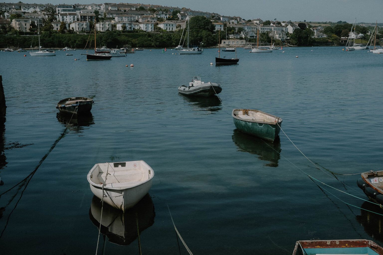 Boats in the estuary